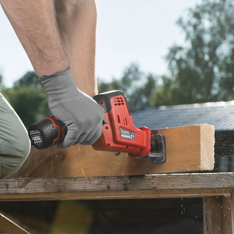 Пила сабельная аккумуляторная RС-65, Li-Ion, 12 В MTX 28811