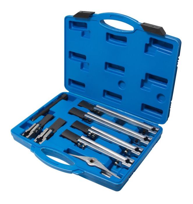 Съемник 2-х захватный комбинированный, длина лап: 100, 200, 250 мм, захват-140 мм RockForce RF-666A18