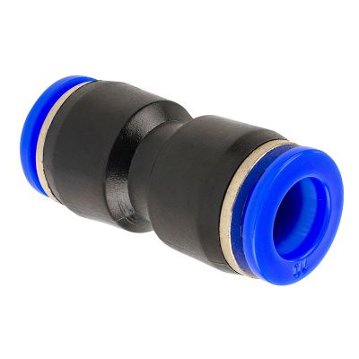 Фитинг соединительный для пластиковых трубок 10x10 мм Forsage F-SPU10