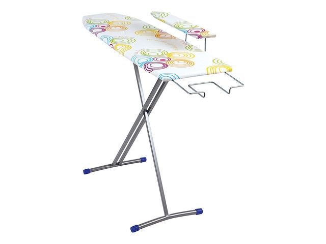 Доска гладильная НИКА 2, фанера 1120х300, подрукавник, подставка п/утюг, цвета в ассортименте NIKA Н2