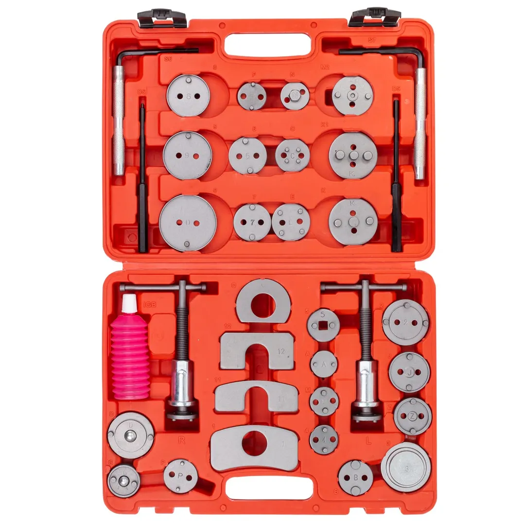 Набор инструментов для обслуживания тормозных цилиндров 35 пр ForceKraft FK-65807