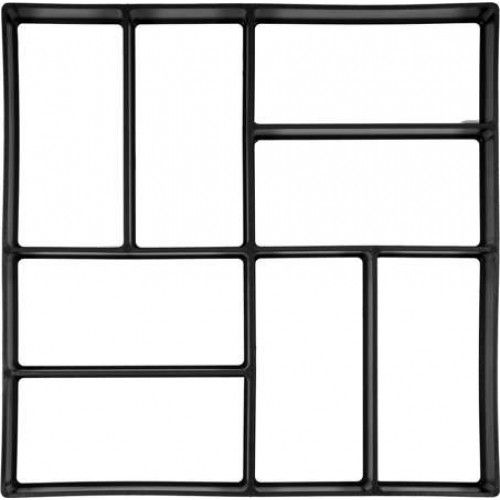 Форма для имитации плитки в свежем бетоне 400х400х40 мм PP Vorel 35064