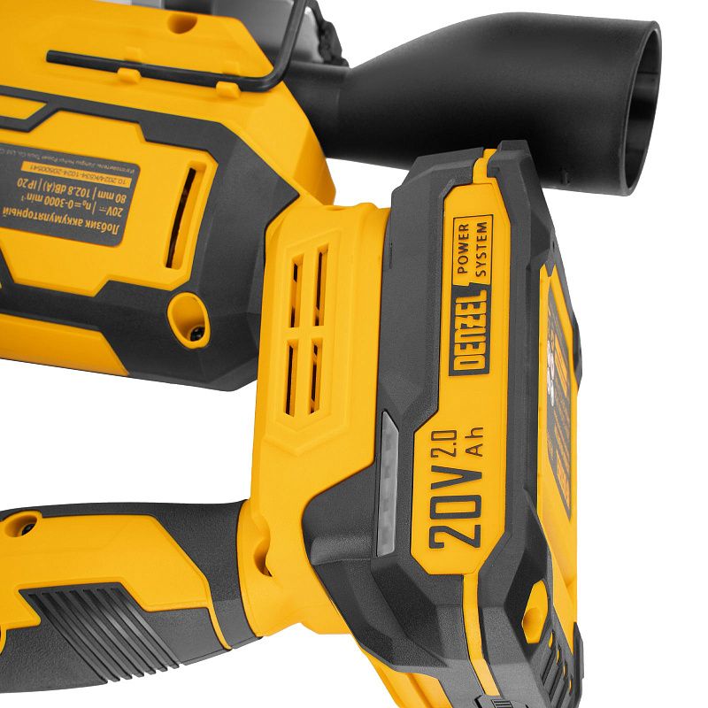 Лобзик аккумуляторный CJH-20-80, Li-Ion, 20 В Denzel 27205