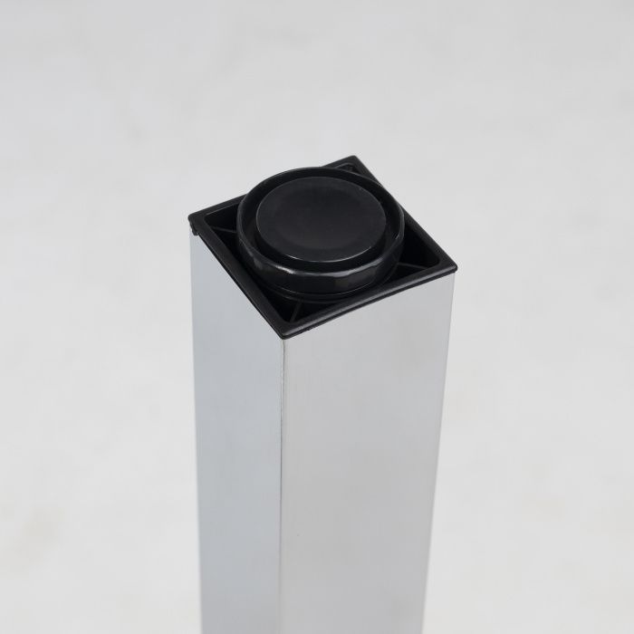 Опора меб. квадратная 60*60 h710, белый (1компл=4шт) AKS 57033