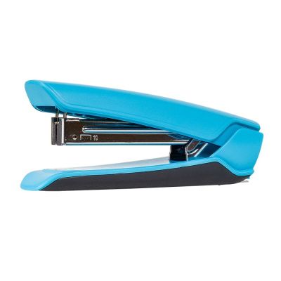 Скобосшиватель "Nowa-10/S", №10, 15 листов, бирюзовый