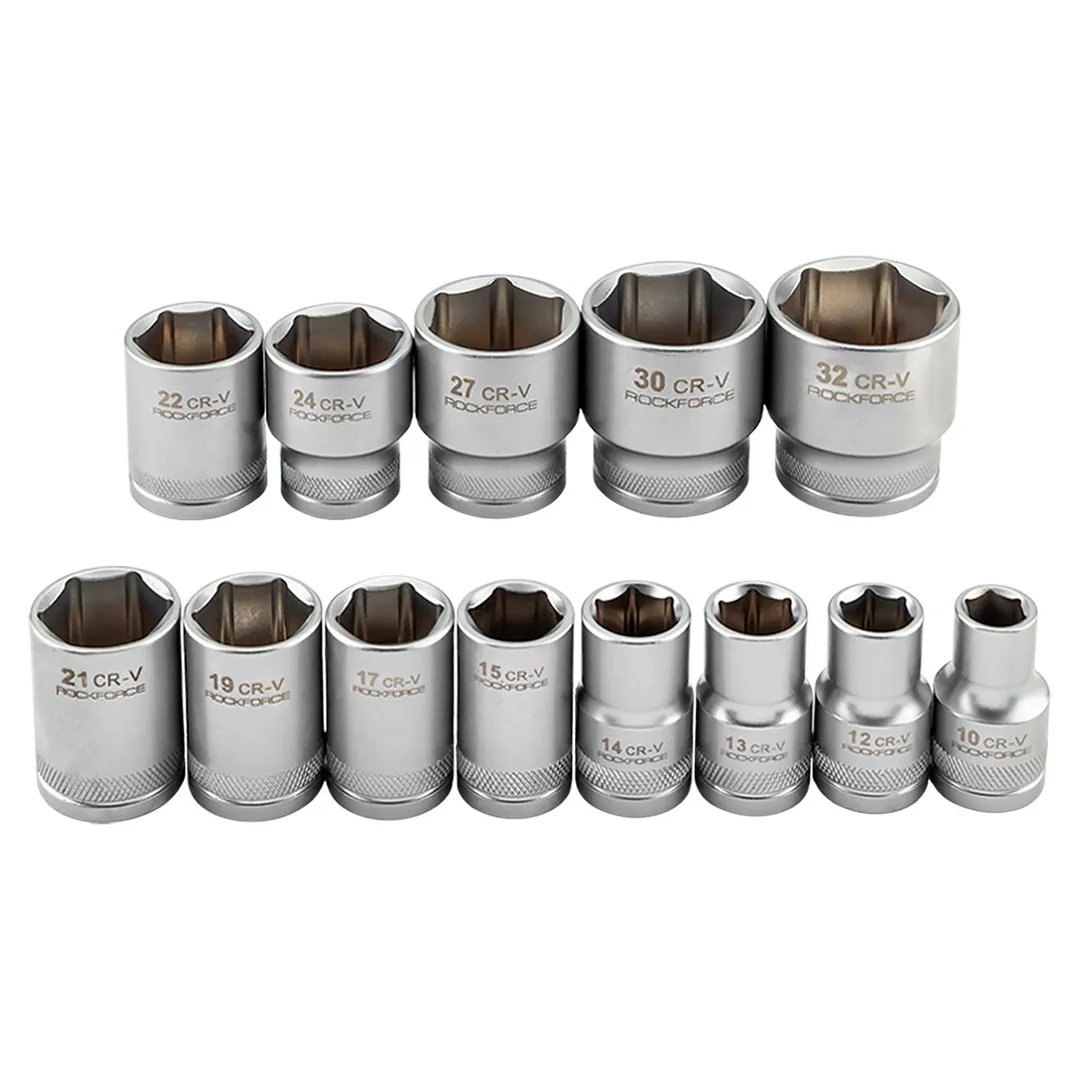 Набор головок 10-32 мм 1/2'' 6-гр 13 пр RockForce RF-4139 MSA