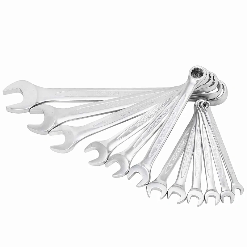 Набор ключей комбинированных 6-22 мм 12 пр PATRON P-5122MP