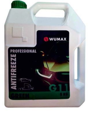 Антифриз ANTIFREEZE PROFESSIONAL G11, зелёный, 5 кг., WUMAX 1861600305