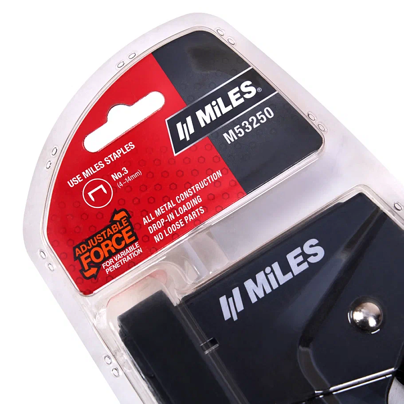 Степлер скобозабивной MILES M53250/T