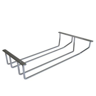 Держатель подвесной для бокалов двухрядный BJ005, хром RU 69864