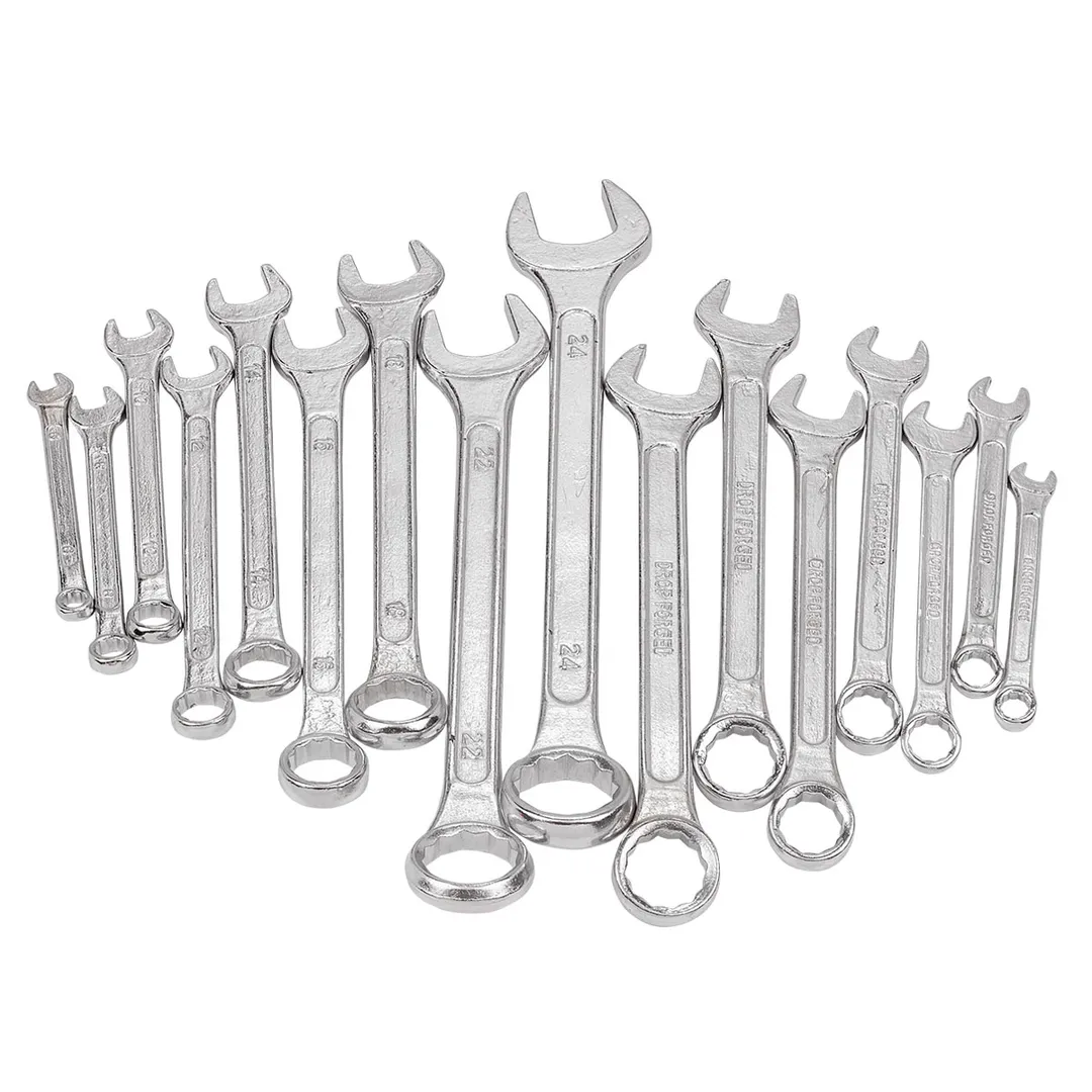 Набор комбинированных ключей 16 пр. 6-19, 22, 24 мм Помощник 5161MP