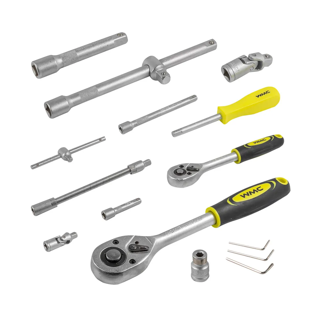 Набор инструментов 94 пр, 1/4''&1/2'', 6-гр. WMC TOOLS WMC-4941-5