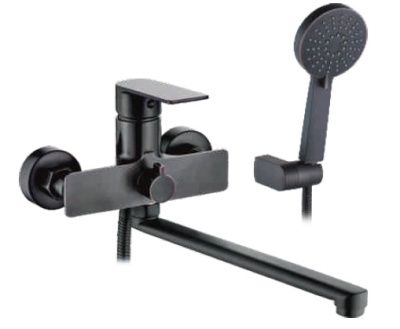 Смеситель для ванны, латунь, черная бронза GERHANS K13123T