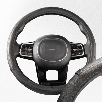 Оплетка экокожа M Art- Черная SKYWAY S01102046