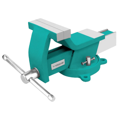 Тиски стальные поворотные с наковальней ILOforce IF-6540806W