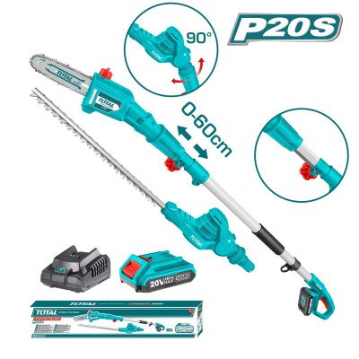 Кусторез аккумуляторный TOTAL TPTS201681