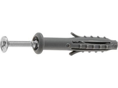 Дюбель-гвоздь с усом, полипропилен гриб Starfix