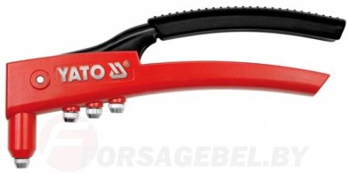 Заклепочник 2,4-4,8 мм L280 мм Yato YT-3600