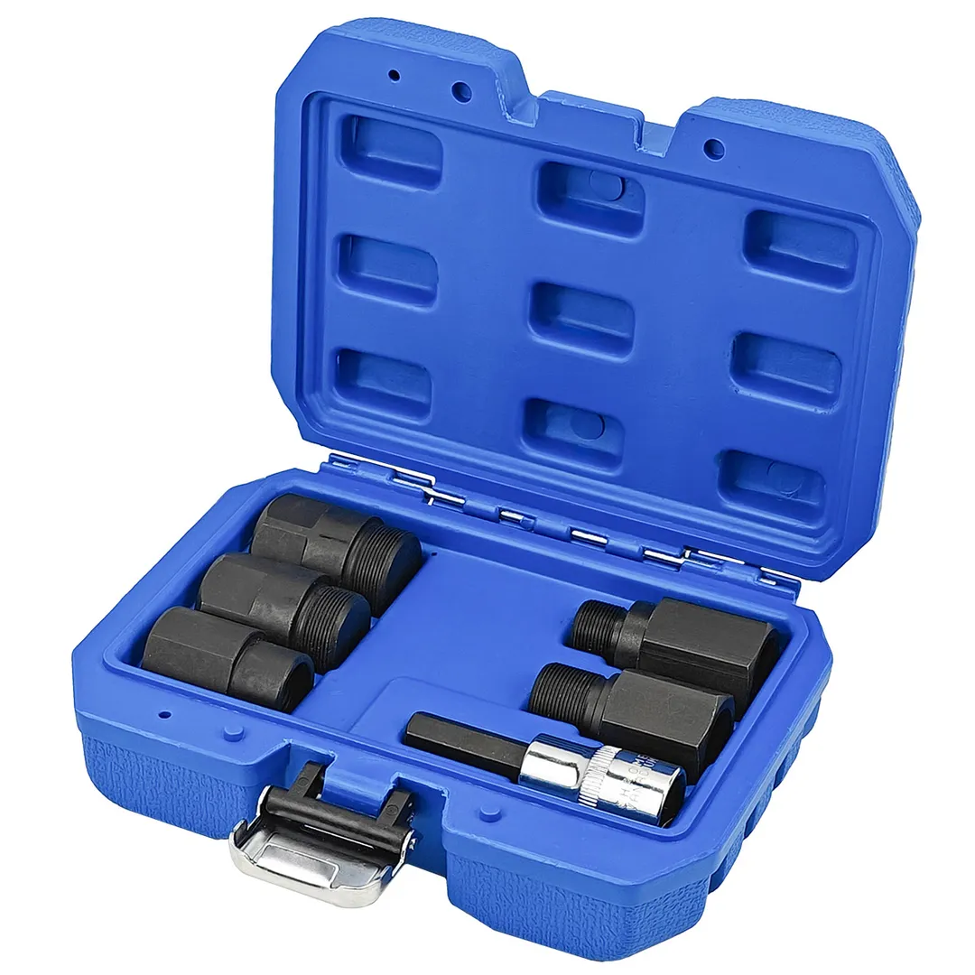 Набор резьбовых адаптеров для демонтажа форсунок 6 пр. RockForce RF-904G14