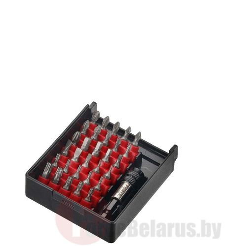 Набор бит PH, PZ, SL,Torx, HEX 31 пр. 1/4'' Force 2313