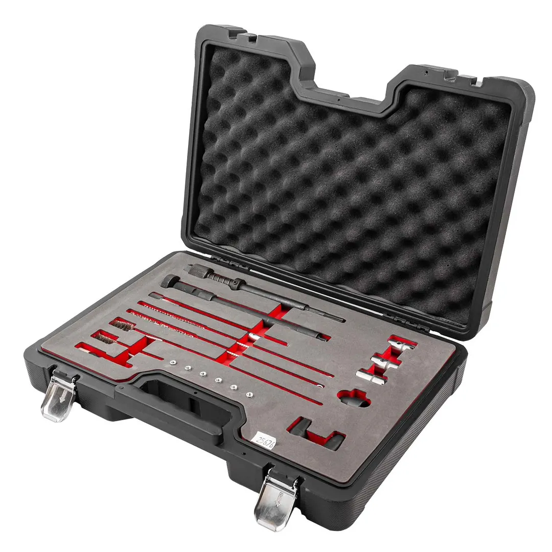 Набор приспособлений для чистки посадочных мест форсунок и свечей накаливания 20 пр. Forsage F-921G2BD