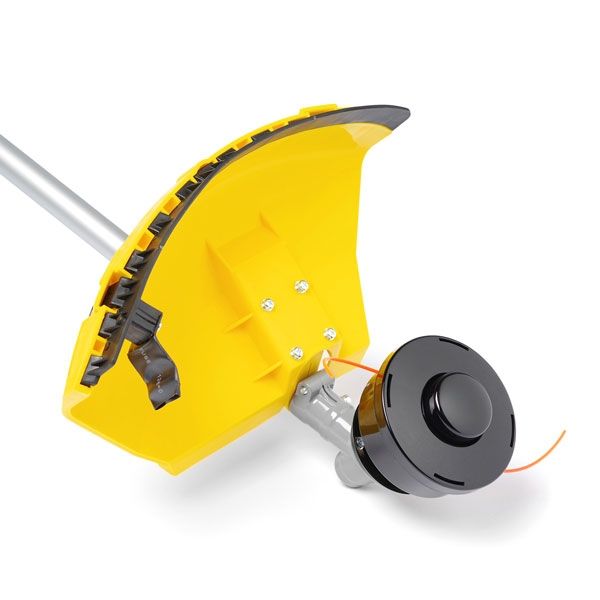 Триммер бензиновый, неразъемн.прям., 0,9 кВт, 32,6см³, НТ21+3/255/25,4 U-ручка легкий старт CHAMPION T343S-2