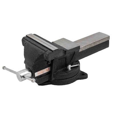 Тиски стальные поворотные с наковальней 6'' 150 мм FORSTIME FT-6540106