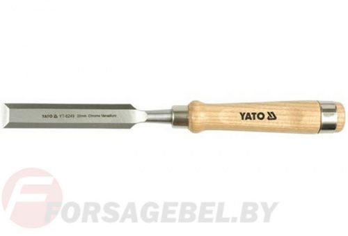 Стамеска, деревянная ручка Yato