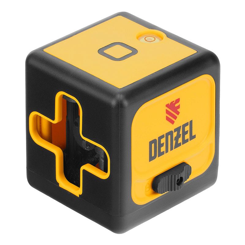 Лазерный уровень DQB-T, 30 м, зеленый луч, батарейки, штатив Denzel 350165