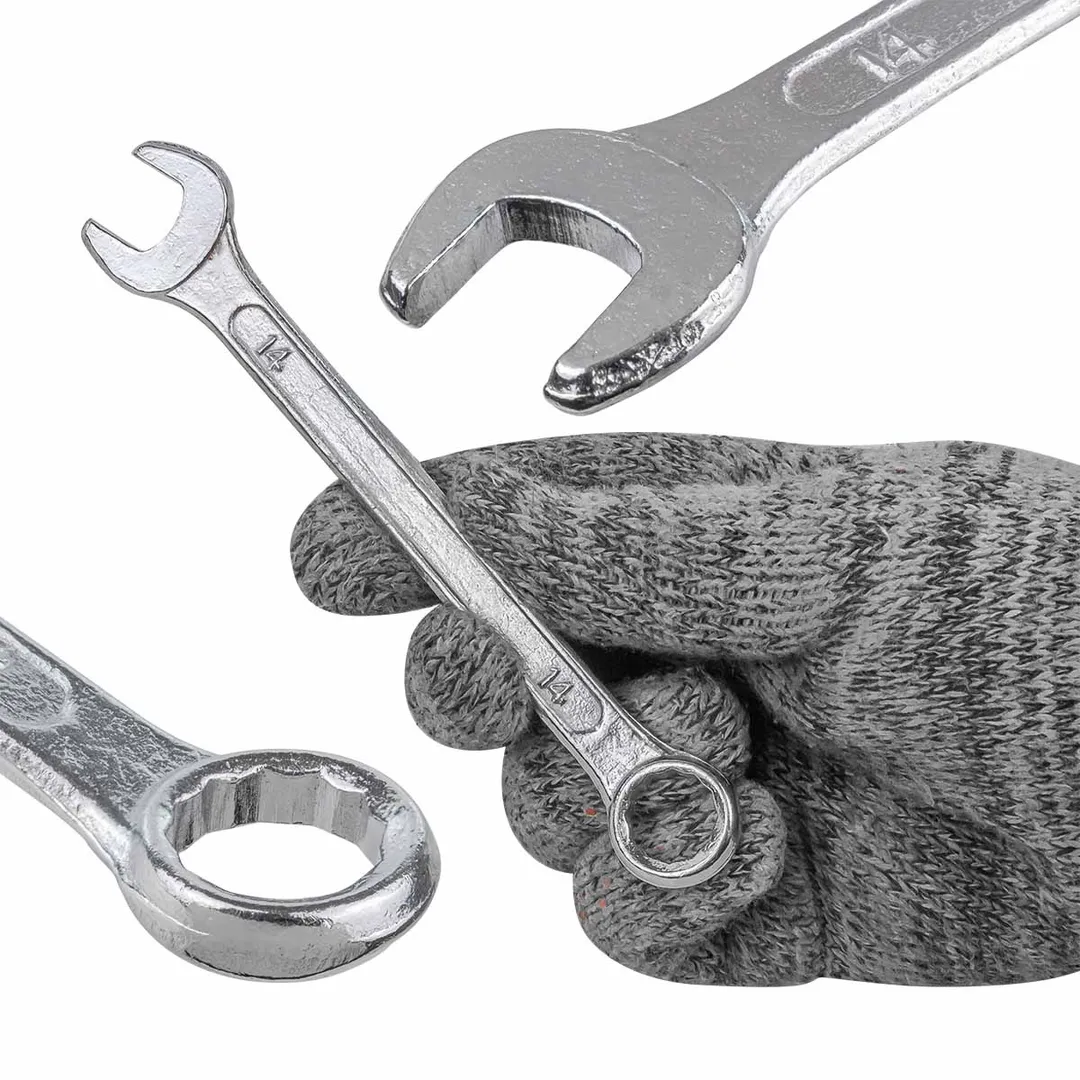 Набор ключей комбинированных и рожковых,12 пр. 6х7-30х32 мм, 24 к-та Помощник 5198 (24 K-T)