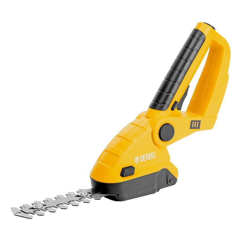 Ножницы-кусторез аккумуляторные GS-7, Li-Ion, 7,2 В Denzel 59428