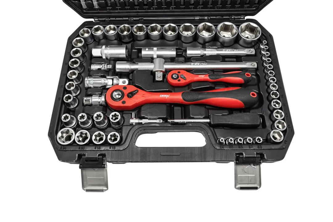 Набор инструментов 108 пр. 1/4''&1/2'' 6-гр. DISEN DS-41082-5