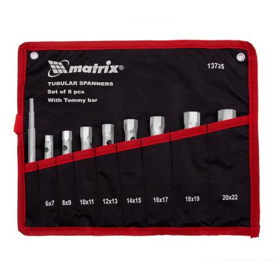 Набор ключей трубчатых торцевых 9 пр. Matrix 13725