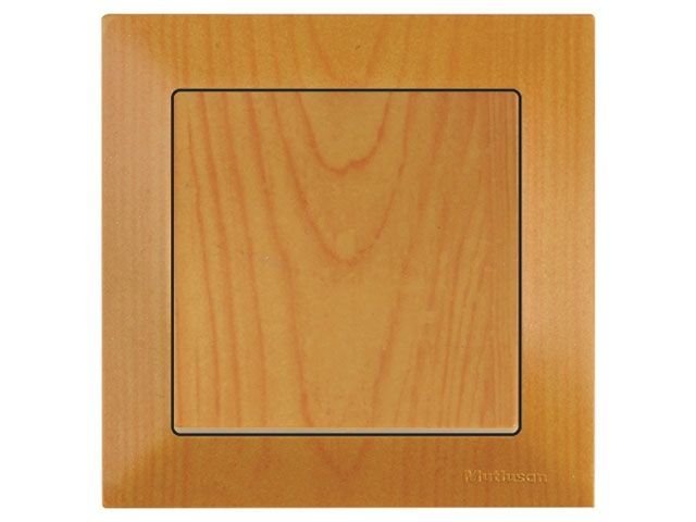 Выключатель 1-клав., скрытый, пруж. зажим, дуб, DARIA, 10 A, 250 V, IP 20, Mutlusan 21204010158