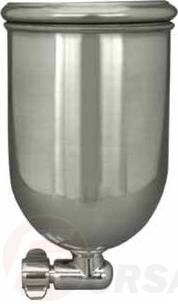 Бачок боковой нерж. 400 с.с. d-78 мм, h-147 мм, 196 гр. Prowin SG-040