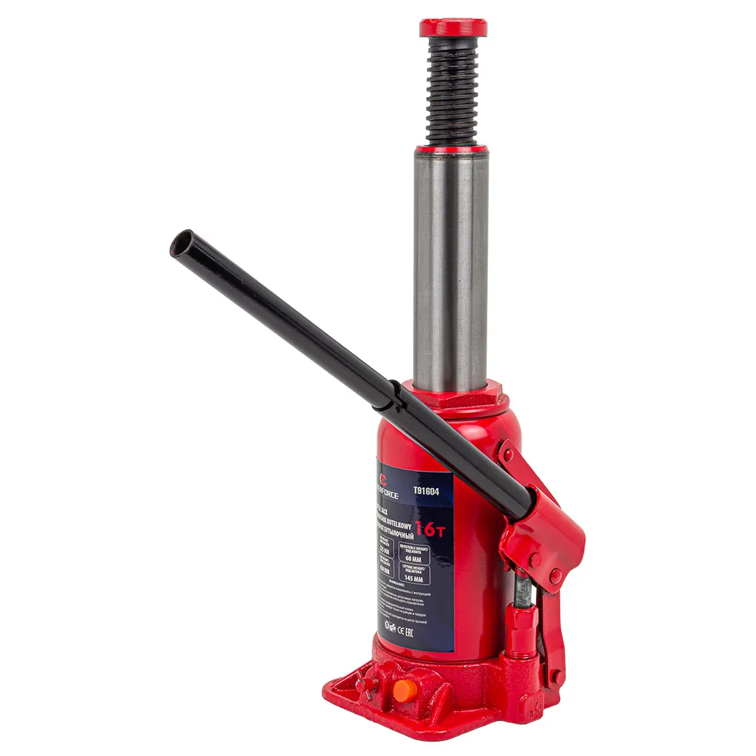 Домкрат бутылочный 16 т, 225-430 мм EVERFORCE EF-T91604