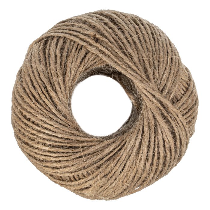 Шпагат джутовый, L 90 м, четырехниточный, 1120 текс, 19, 2 кгс Россия Сибртех 93877