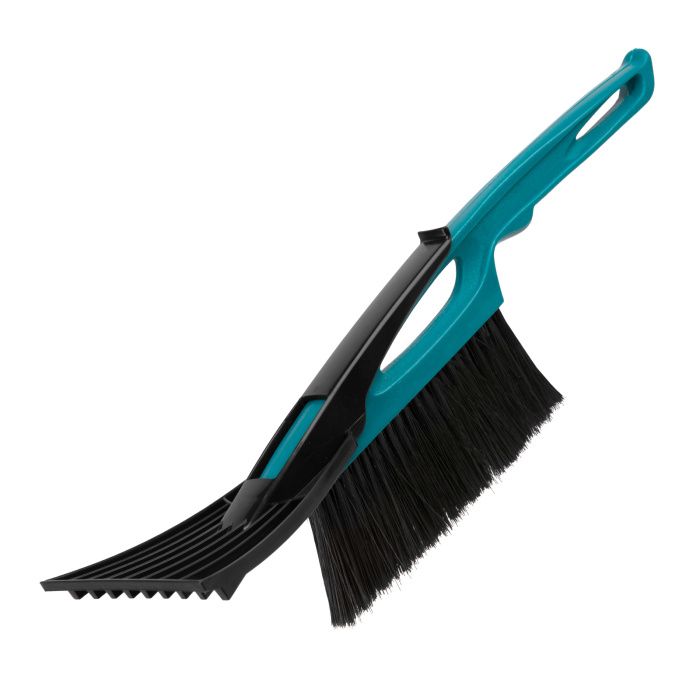 Щетка-сметка для снега со скребком 400 мм, бирюзовая Sparta Россия 552955