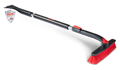 Щетка для снега телескопическая поворотная со скребком FELIX 410060017