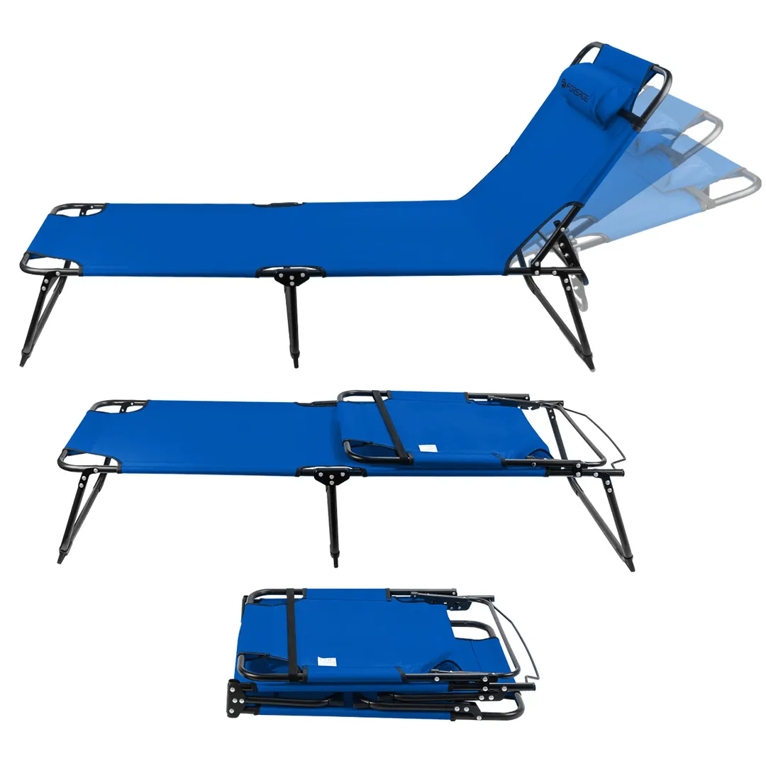 Шезлонг складной Forsage F-8009A