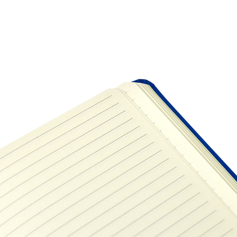 Блокнот "1818-16", А5, 96 листов, на резинке, синий