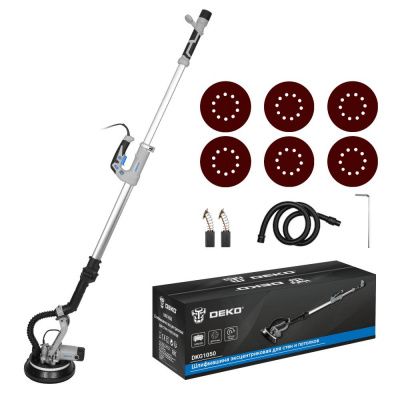 Шлифмашина эксцентриковая для стен и потолков DKG1050 DEKO 063-2208