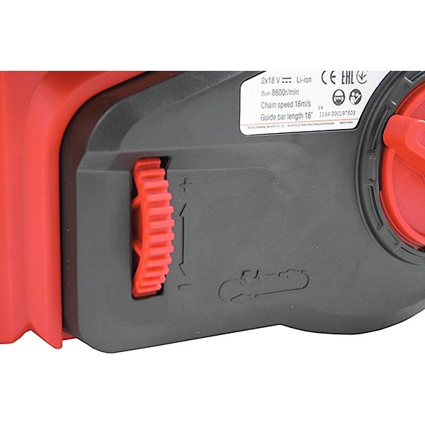 Аккумуляторная цепная пила, 18 В,шина 406 мм (16"), 8600 об/мин, (картон, без аккум.) Felisatti FT1164 Felisatti