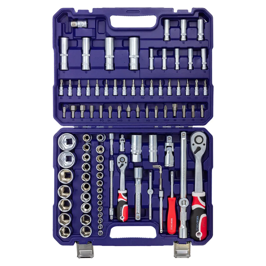 Набор инструментов 94 пр. 1/4''&1/2'' 6-гр. YATAFORCE YF-4941-5