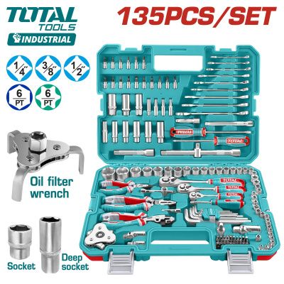 Набор инструментов TOTAL THKTHP21356 (135 предметов)
