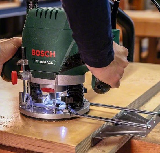 Фрезер POF 1400 ACE + набор фрез (6 шт) BOSCH (060326C801)