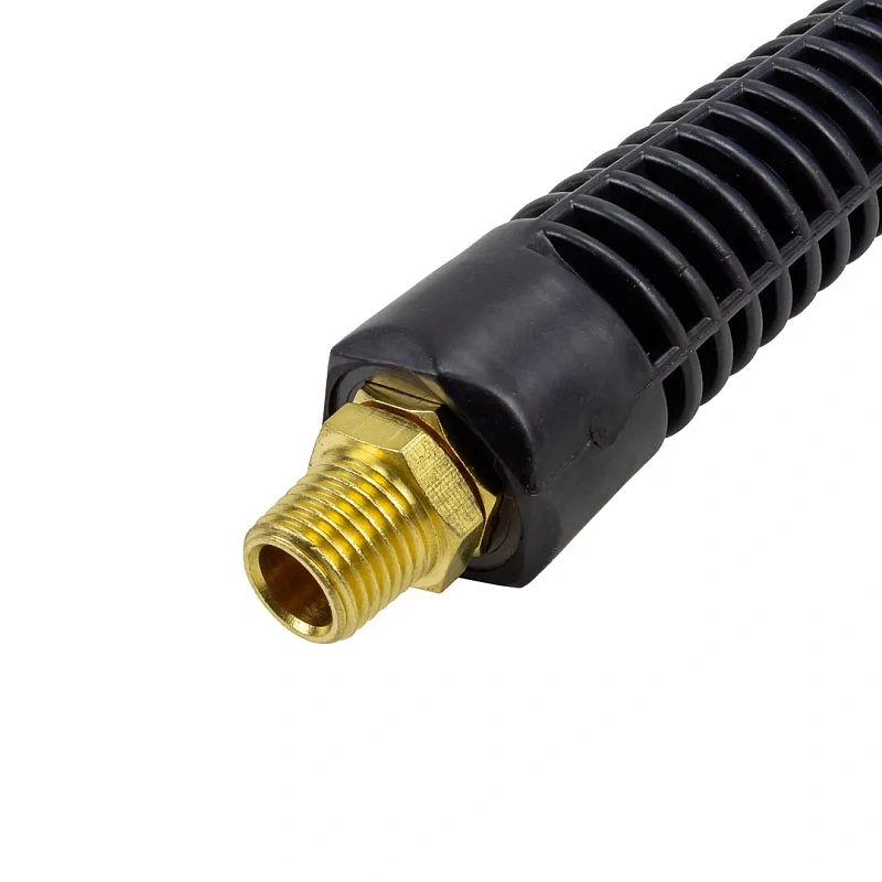 Шланг витой полиуретановый 6,5х10 мм, 10 м с резьбовыми наконечниками 1/4'' Forsage F-AHC-48B