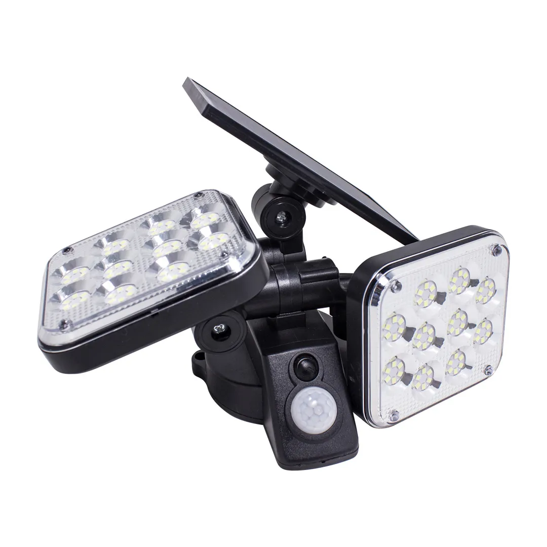 Светильник светодиодный на солнечной батарее с датчиком движения и пультом(Forsage F-RK-SWB5070C-PIR