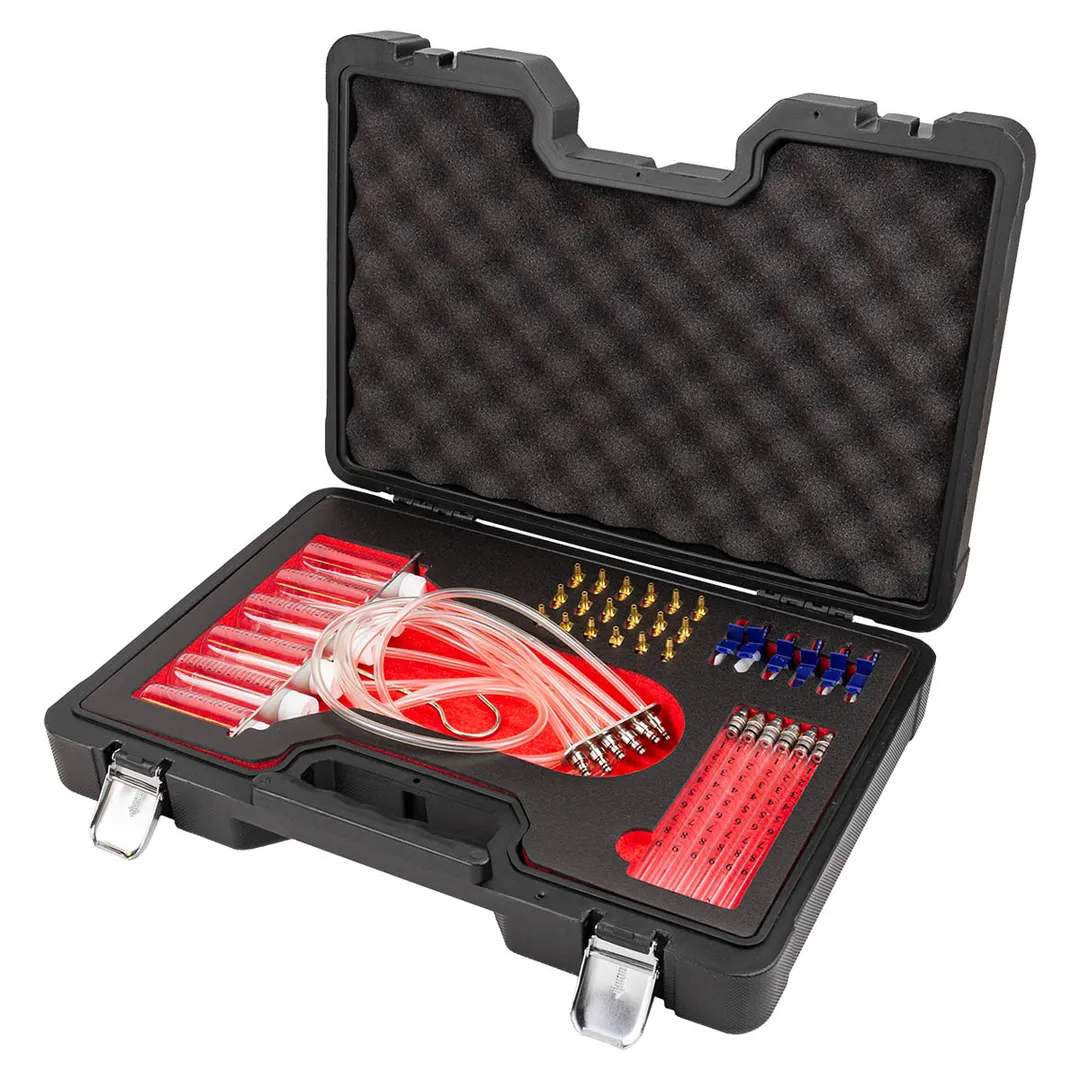 Тестер обратки дизельных форсунок системы Common Raill с комплектом адаптеров, Forsage F-902G8D(F-04A3024D)