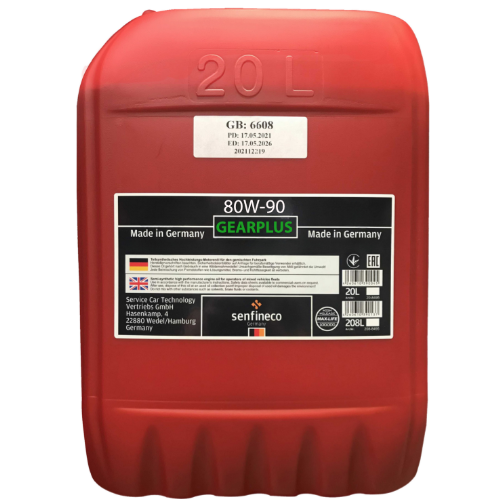 Масло трансмиссионное GearPlus 80W-90, кан.20 л. Senfineco 20-8789